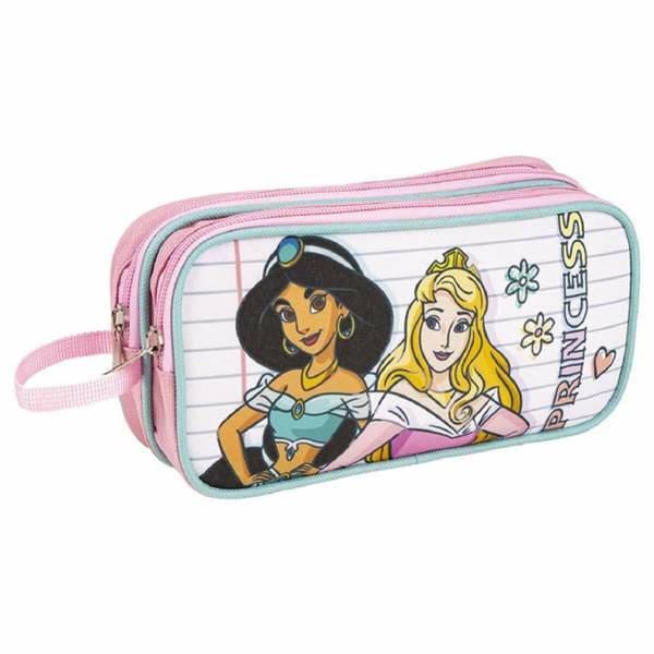 Dobbelt carry-all Disney Princess 22,5 x 8 x 10 cm