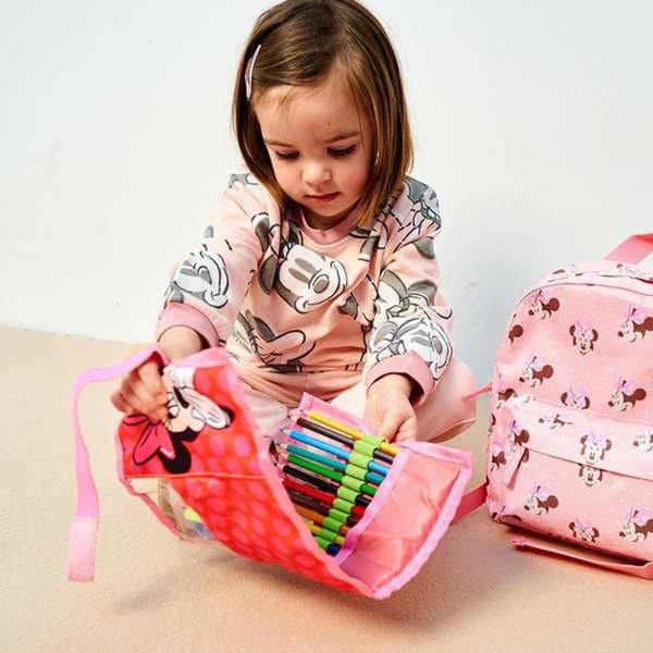 Pennal med tilbehør Minnie Mouse (22 pcs)
