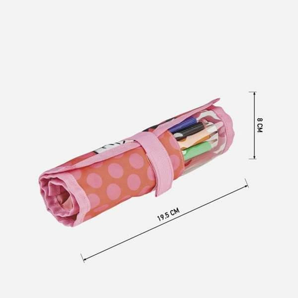 Koululaisen penaali lisätarvikkeilla Minnie Mouse (22 pcs)