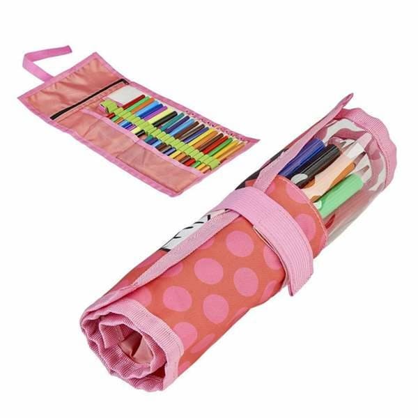 Koululaisen penaali lisätarvikkeilla Minnie Mouse (22 pcs)