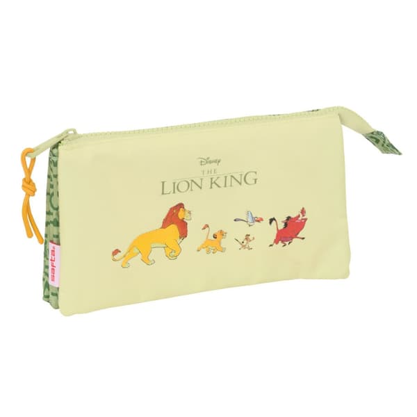 Kolmilokeroinen laukku Mufasa Vihreä Beige 22 x 12 x 3 cm