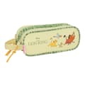 Miniatyrbillede 1 af 3: Dobbelt carry-all Mufasa Grøn Beige 21 x 8 x 6 cm