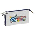 Miniatyrbild 1 av 3: Tredubbel Carry-all Mickey Mouse Clubhouse Only one Marinblå 22 x 12 x 3 cm