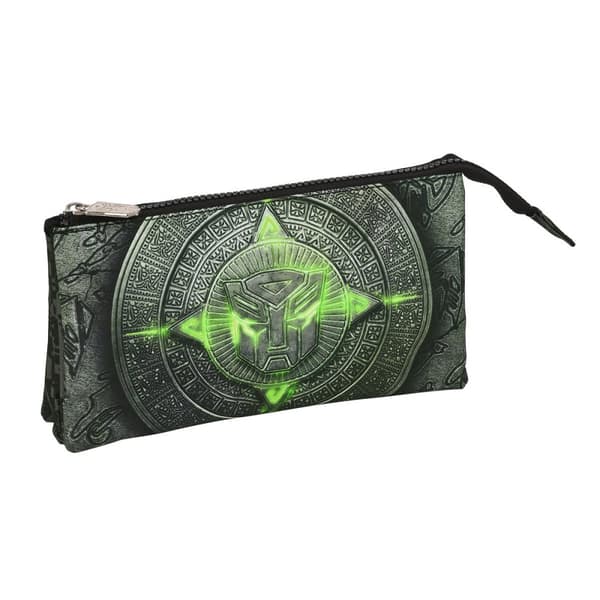 Tredubbel Carry-all Transformers Svart 22 x 12 x 3 cm