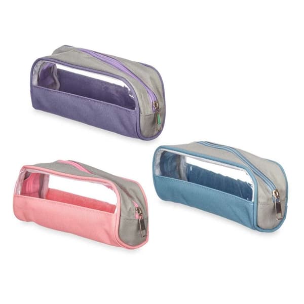 Skolväska Pincello 444 Blå Transparent 23 x 5,5 x 8 cm (12 antal)