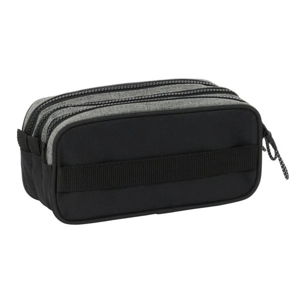 Tredubbel Carry-all Eckō Unltd. Rhino Svart Grå 21,5 x 10 x 8 cm