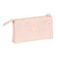 Miniatyrbillede 2 af 3: Tredobbelt bæretaske Minnie Mouse Baby Pink (22 x 12 x 3 cm)