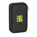 Miniatyrbillede 4 af 5: Dobbelt penalhus Nerf Get ready Sort 12.5 x 19.5 x 4 cm (28 Dele)