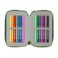 Miniatyrbillede 4 af 5: Dobbelt penalhus Real Betis Balompié Grøn 12.5 x 19.5 x 4 cm 28 Dele