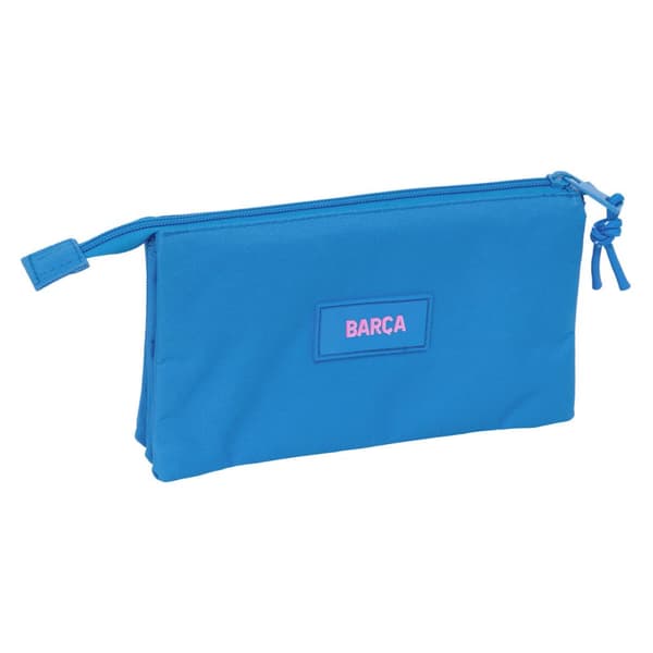 Tredobbelt bæretaske F.C. Barcelona Blå 22 x 12 x 3 cm
