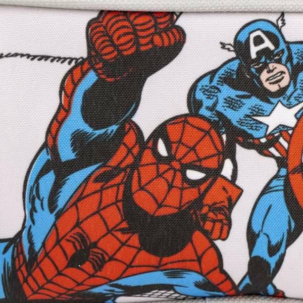 Kaksilokeroinen laukkku The Avengers 22,5 x 8 x 10 cm