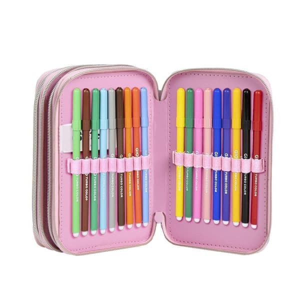 Disney Stitch triple pencil case