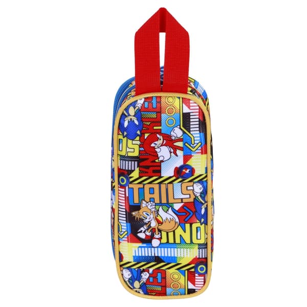 Sonic The Hedgehog 3D double pencil case