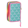 Miniatyrbillede 2 af 6: Safta Triple Filling Rainbow High Paradise Penalhus 36 Enheder Rosa  Mand