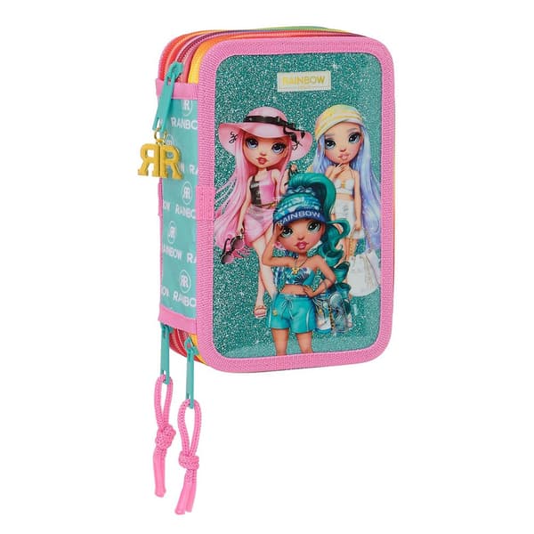 Safta Triple Filling Rainbow High Paradise Penalhus 36 Enheder Rosa  Mand