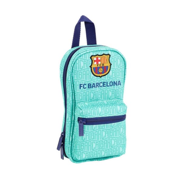 Ryggsekk pennal F.C. Barcelona Turkis 12 x 23 x 5 cm 33 Deler