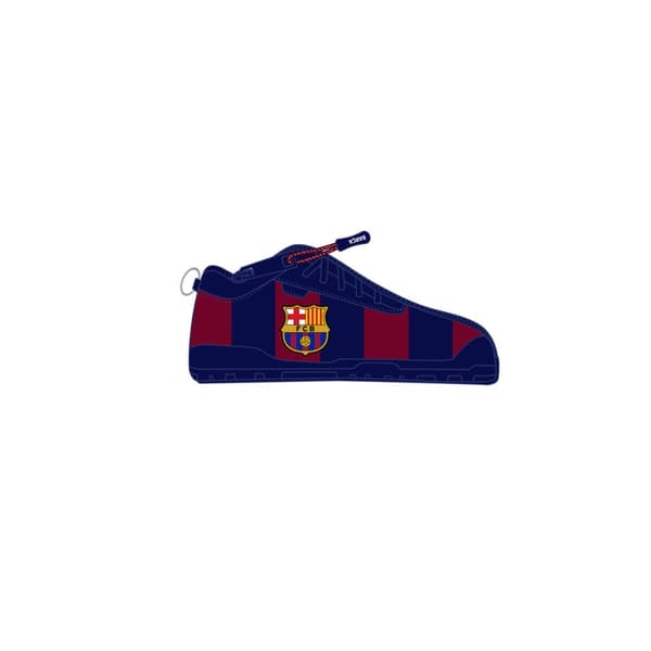 Penalhus F.C. Barcelona Rødbrun Marineblå 24 x 10 x 2 cm