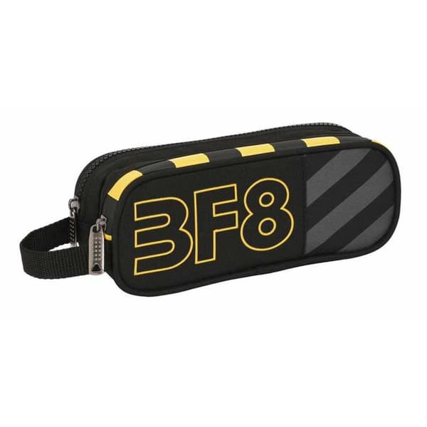 Dobbelt carry-all BlackFit8 Zone Sort 21 x 8 x 6 cm Genbrug