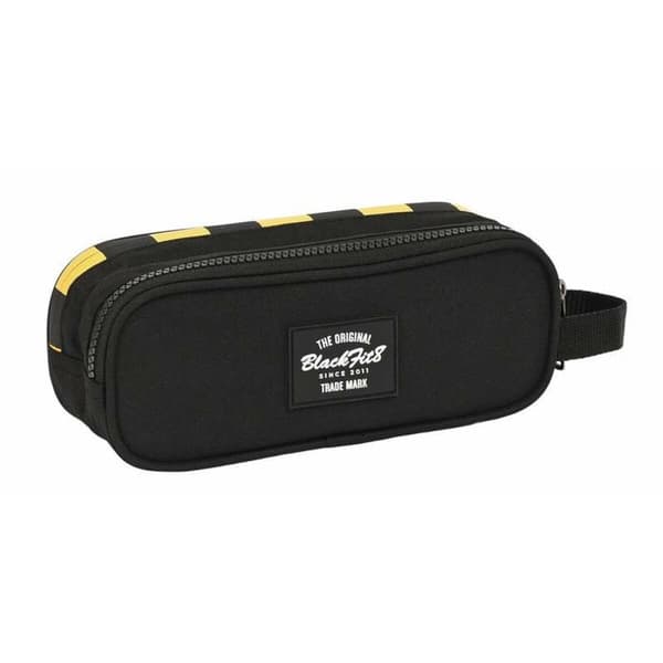 Dobbelt carry-all BlackFit8 Zone Sort 21 x 8 x 6 cm Genbrug