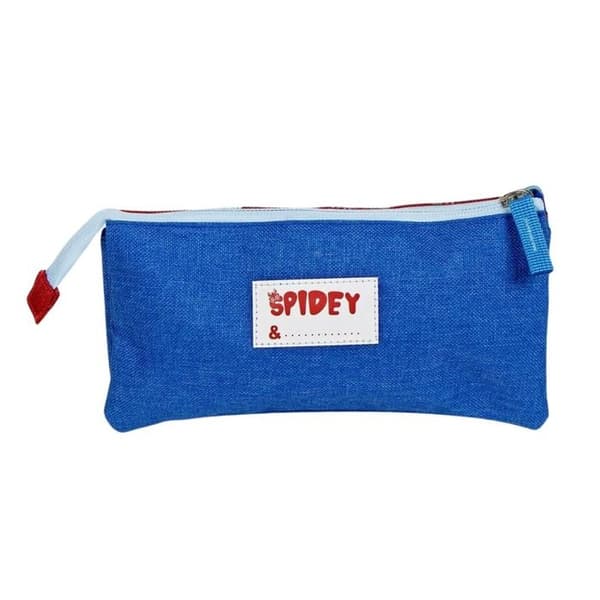 Trojte fodral - Educa Borras - Marvel Spidey - Röd/Blå - Zippad - Unisex