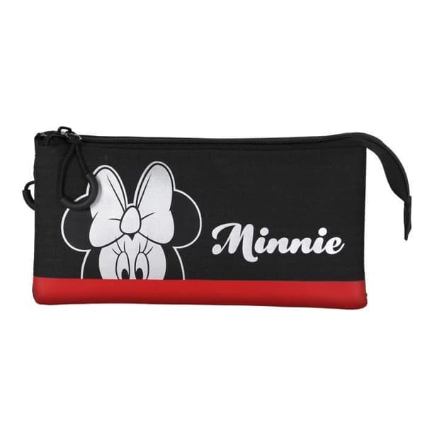 Trousse - KARACTERMANIA - Minnie Mouse Sparkle - Svart - Blanding - Syntetiskt material - Barn - Dragkedja