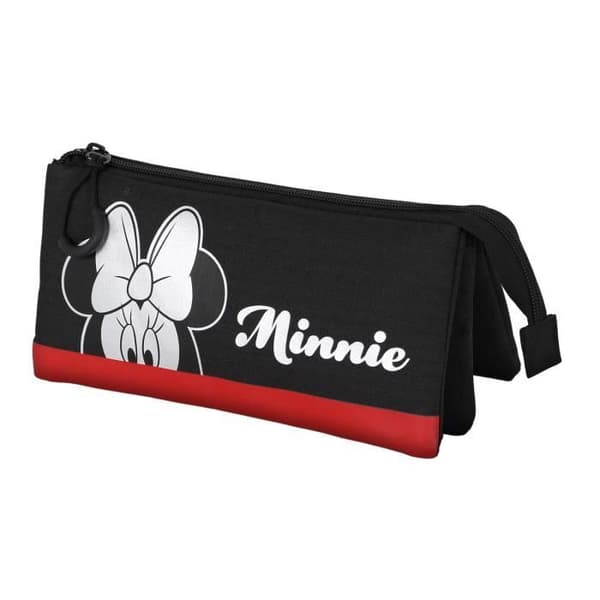 Trousse - KARACTERMANIA - Minnie Mouse Sparkle - Svart - Blanding - Syntetiskt material - Barn - Dragkedja