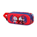 Miniatyrbild 1 av 4: Spiderman Gang 3D Dubbel Pennfodral, One Size Röd