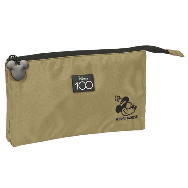 Trousse - Safta - Disney Minnie - Rosa - Syntetisk - Dragkedja