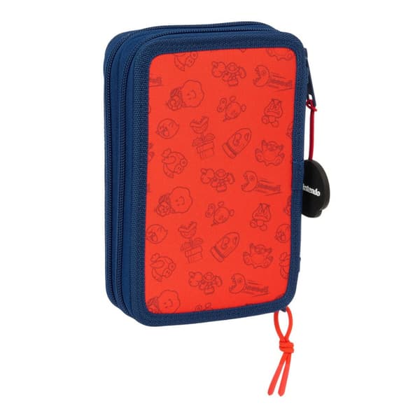 Bag Super Mario Trick Röd Mörkblå 12.5 x 19.5 x 4 cm 29 Delar