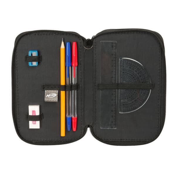 Vadsæk Nerf Game Sort 12,5 x 19,5 x 5,5 cm 37 Dele