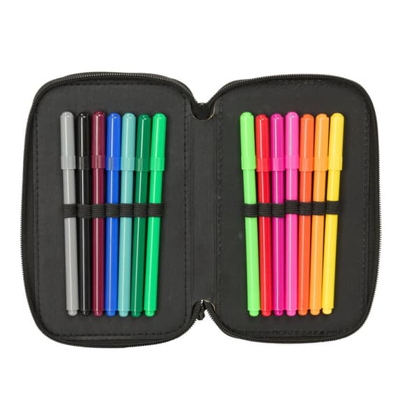 Vadsæk Nerf Game Sort 12,5 x 19,5 x 5,5 cm 37 Dele