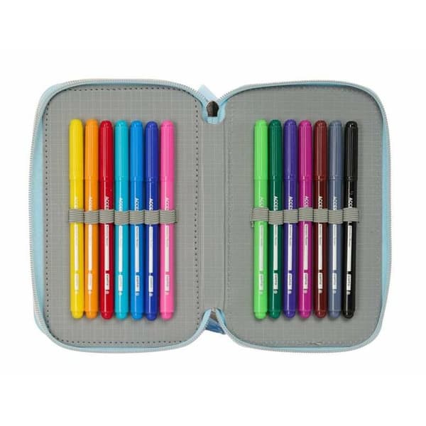 Tredobbelt Penalhus Frozen Ice magic 12,5 x 19,5 x 5,5 cm