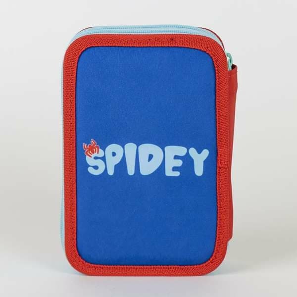 Penalhus Spidey Blå 12,5 x 19,5 x 4,5 cm