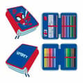 Miniatyrbillede 2 af 7: Penalhus Spidey Blå 12,5 x 19,5 x 4,5 cm