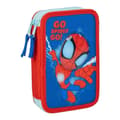 Miniatyrbillede 1 af 7: Penalhus Spidey Blå 12,5 x 19,5 x 4,5 cm
