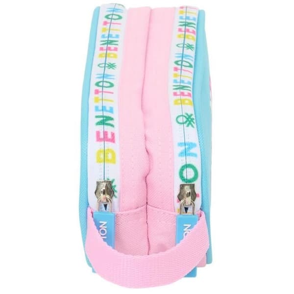 Trousse - Benetton - Unik - 21 CM - 2 Fack - Dragkedja