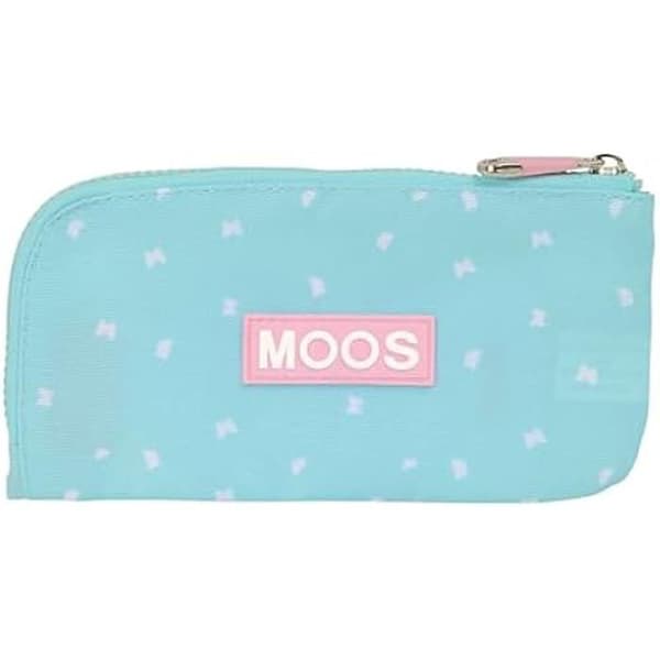 Platt pennfodral - SAFTA - Moos Butterflies - Återvinningsbart tyg - Bekvämt - 23x11 cm