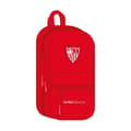 Miniatyrbild 1 av 2: Trousse - SAFTA - 4 Trousses - Röd - Polyester - Fylld med dragkedja