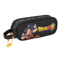 Miniatyrbillede 1 af 3: Dobbelt carry-all Dragon Ball Combat Sort 21 x 8 x 6 cm