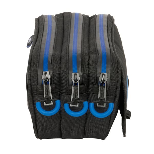 Tredubbel Carry-all Kelme Jet black Svart 21,5 x 10 x 8 cm