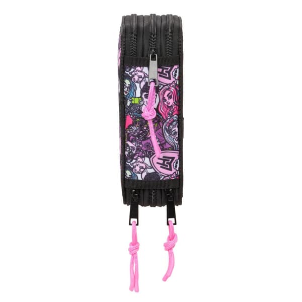 Pennfodral med tillbehör Monster High Drama Multicolour 12,5 x 19,5 x 5,5 cm 37 Delar
