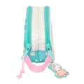 Miniatyrbillede 3 af 3: Dobbelt carry-all Peppa Pig Pretty flowers Gul Mint 21 x 8 x 6 cm