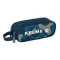 Miniatyrbillede 1 af 3: Dobbelt carry-all Kelme Epic Marineblå 21 x 8 x 6 cm