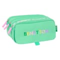 Miniatyrbillede 1 af 4: Tredobbelt bæretaske Benetton Mint Grøn 21,5 x 10 x 8 cm
