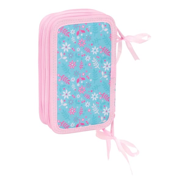Penalhus med Tilbehør Glow Lab Swing Multifarvet 12,5 x 19,5 x 5,5 cm 37 Dele