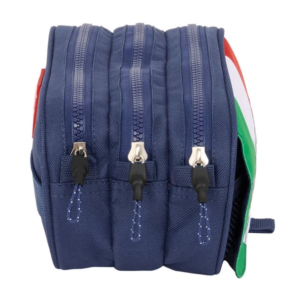 Tredubbel Carry-all Benetton Flag Marinblå 21,5 x 10 x 8 cm