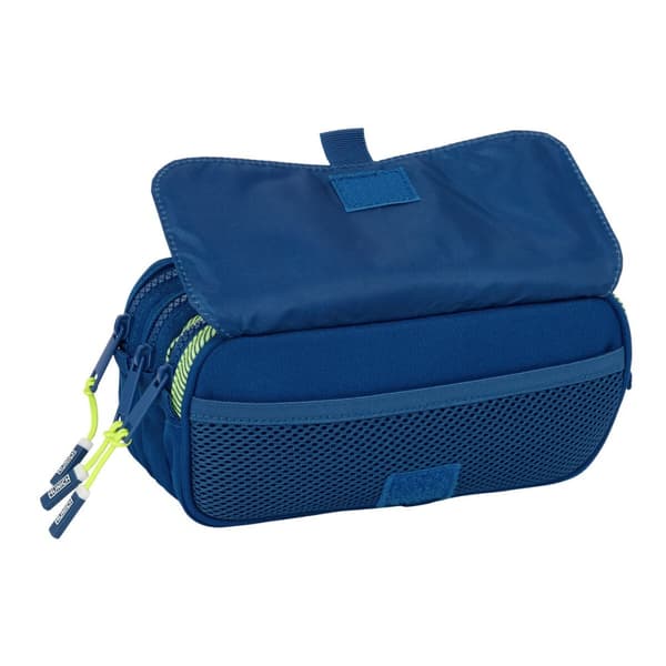 Tredubbel Carry-all Munich North Marinblå 21,5 x 10 x 8 cm