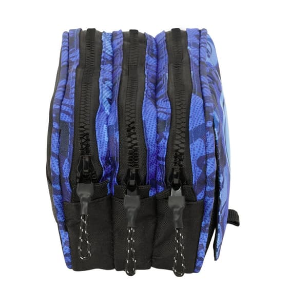 Tredubbel Carry-all El Niño Roller Blå Svart 21,5 x 10 x 8 cm