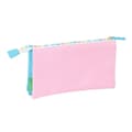 Pikkukuva 2 / 3: Kolmilokeroinen laukku Benetton Unique Pinkki Turkoosi 22 x 12 x 3 cm