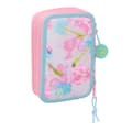 Miniatyrbillede 2 af 6: Penalhus med Tilbehør Barbie Painterly Pink Himmelblå 12,5 x 19,5 x 5,5 cm 37 Dele